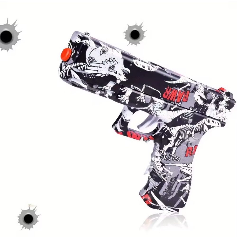 Large Size Glock Graffiti Gel Ball Toy Blaster (NEW)